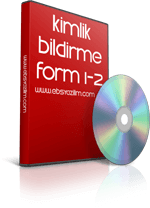 EBS KİMLİK BİLDİRME (FORM1 ve FORM2), EBS Kimlik Bildirme Programı, güvenlik kuvvetleri tarafından 1774 sayılı Kimlik Bildirme Kanunun kendilerine vermiş olduğu görev gereğince kanunda belirtilen kayıtların takibini yapmak ve veri bankasını oluşturmak için hazırlanmış bir yazılımdır.